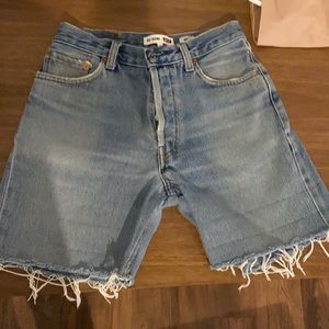 Re-done Levi’s denim shorts